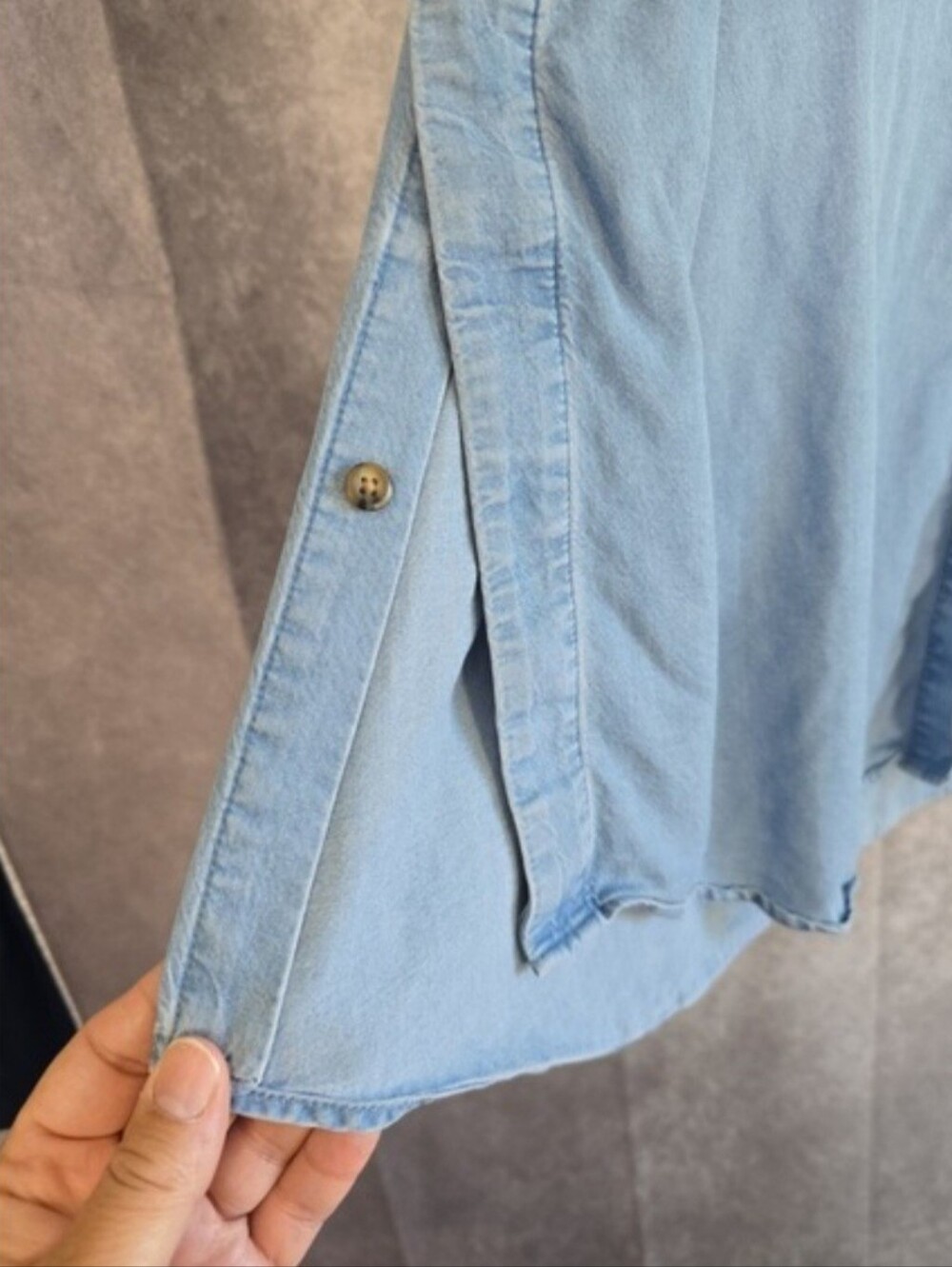J Jill Denim Lyocell Tunic - Picture 4 of 8